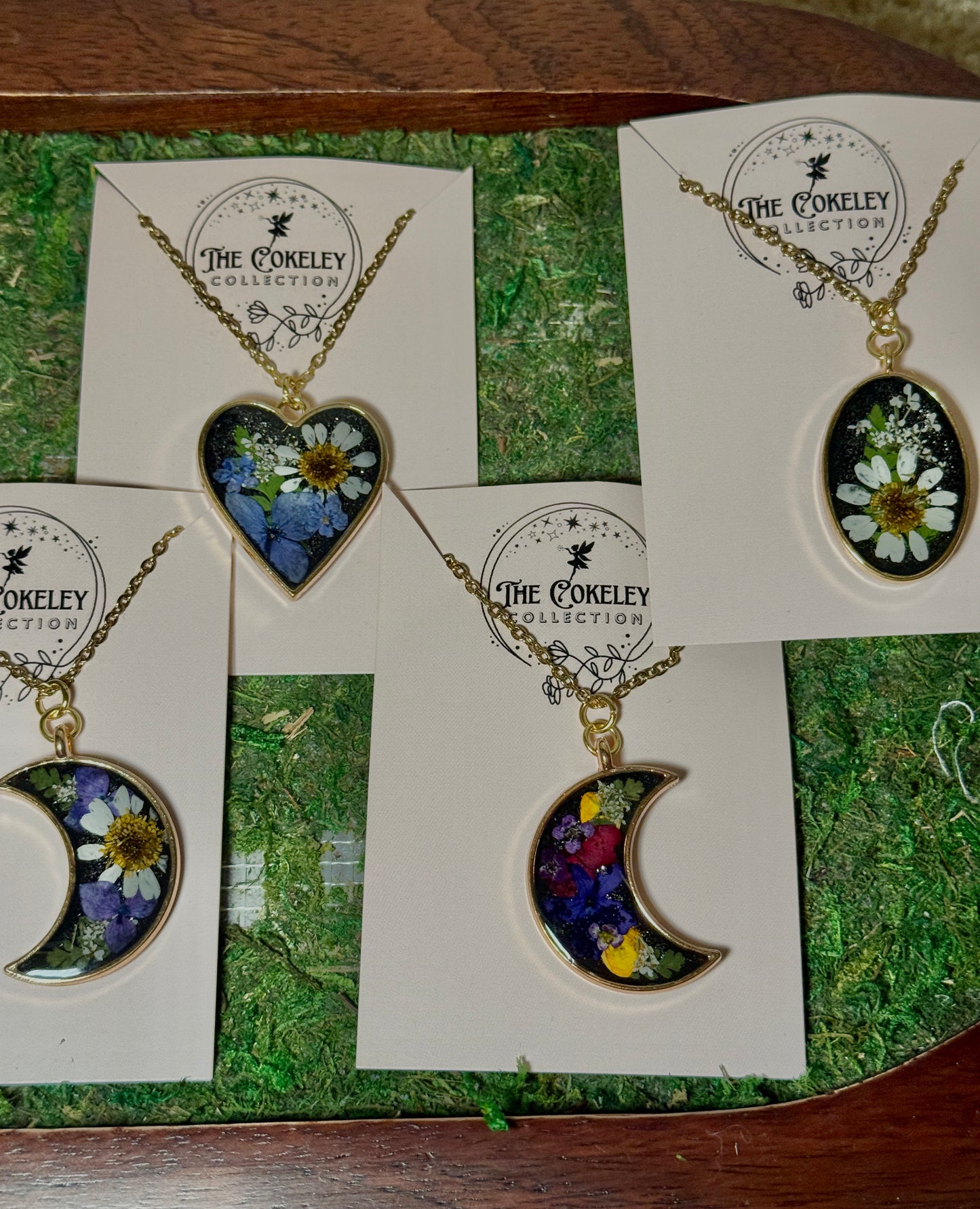 October collection necklace reveal(black glitter)