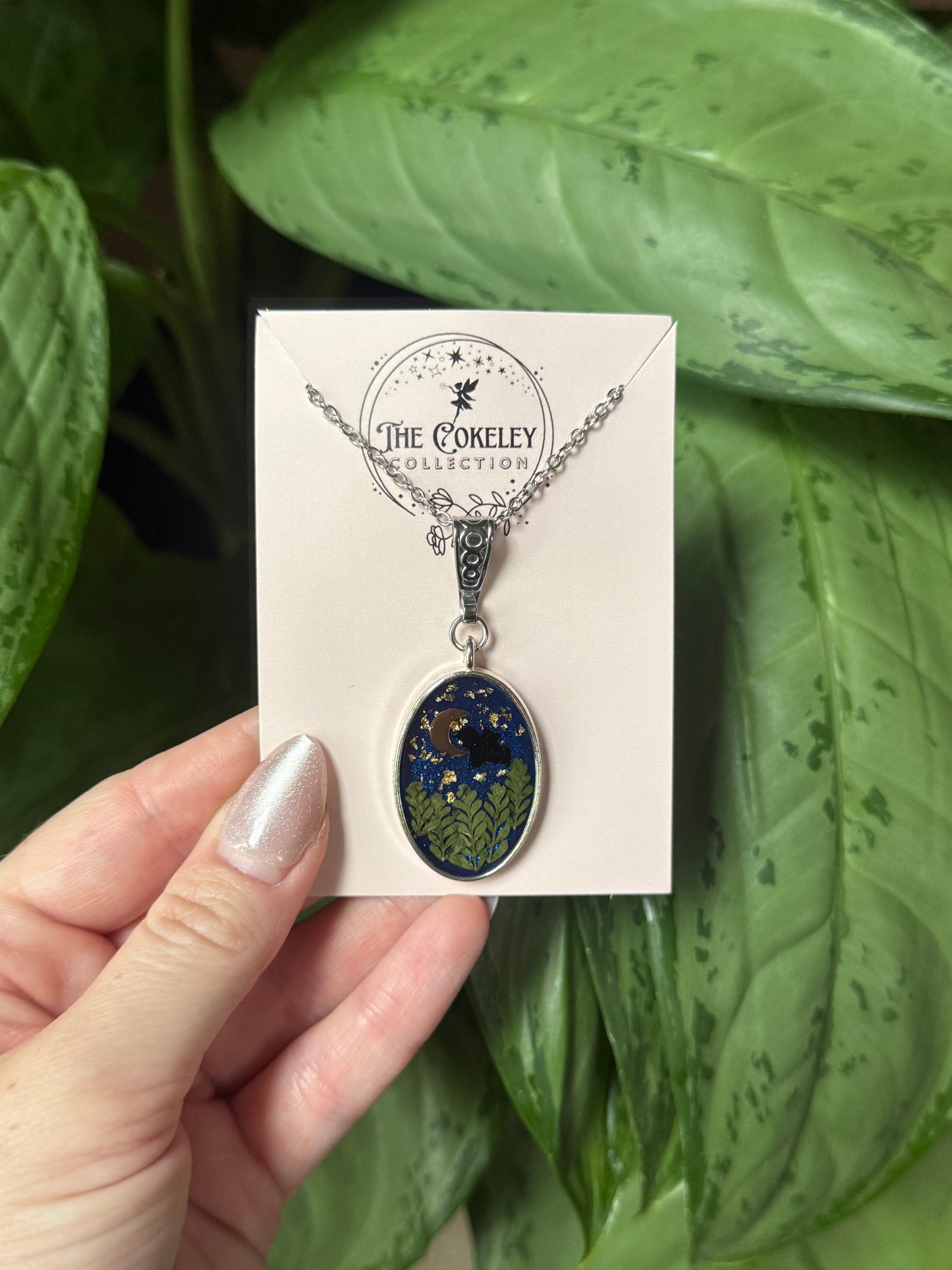 Forest night necklace (Halloween edition)