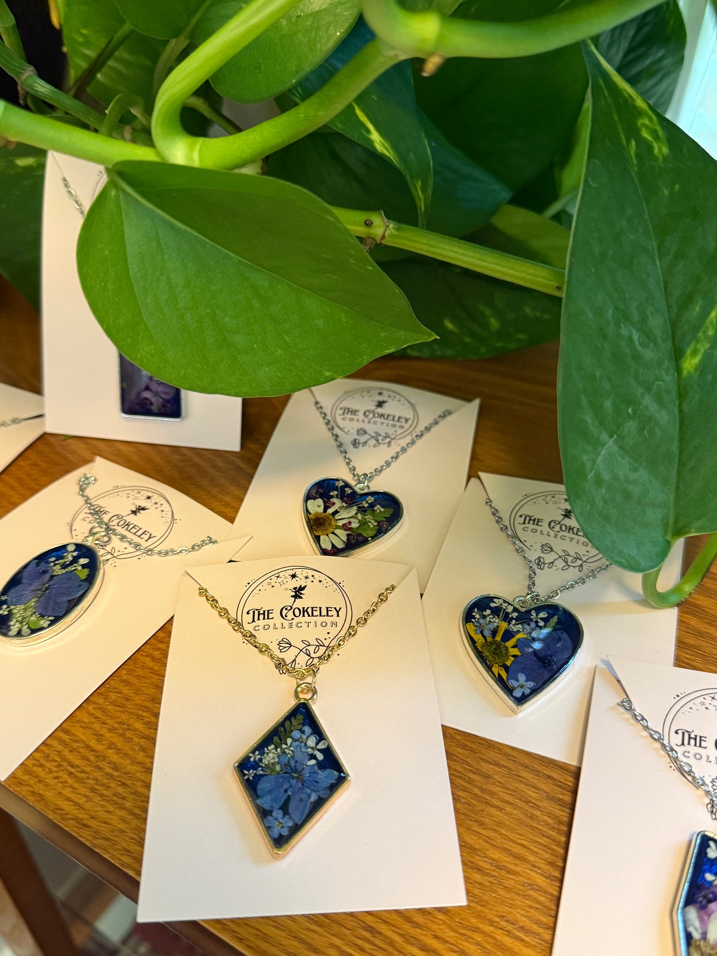 September birthday necklace reveal (sapphire)