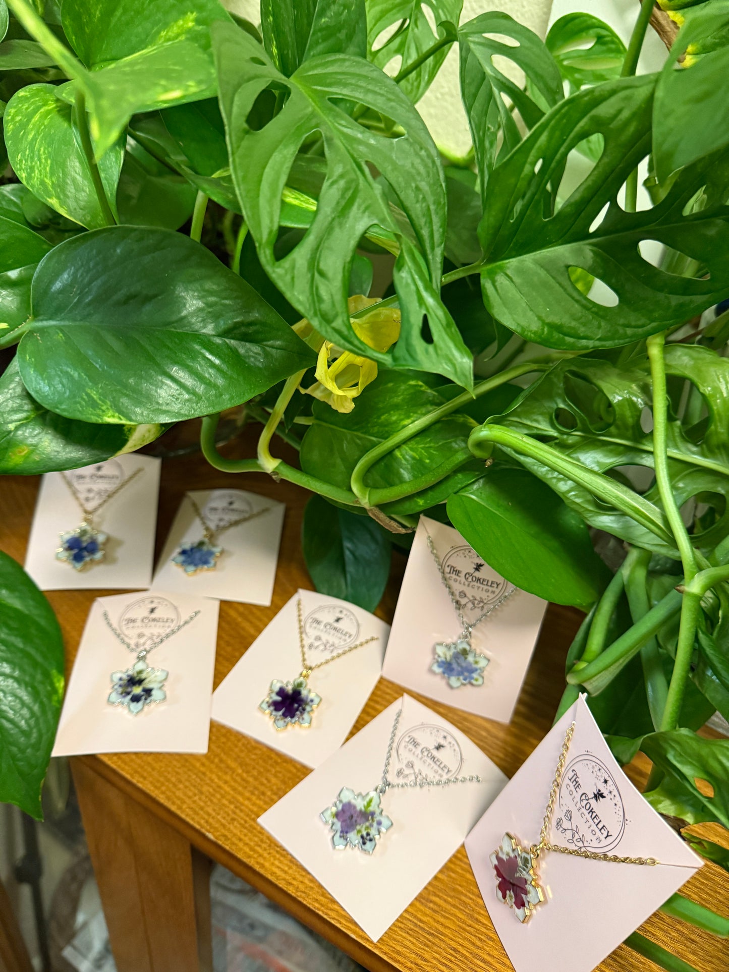 Snowflake necklace reveal