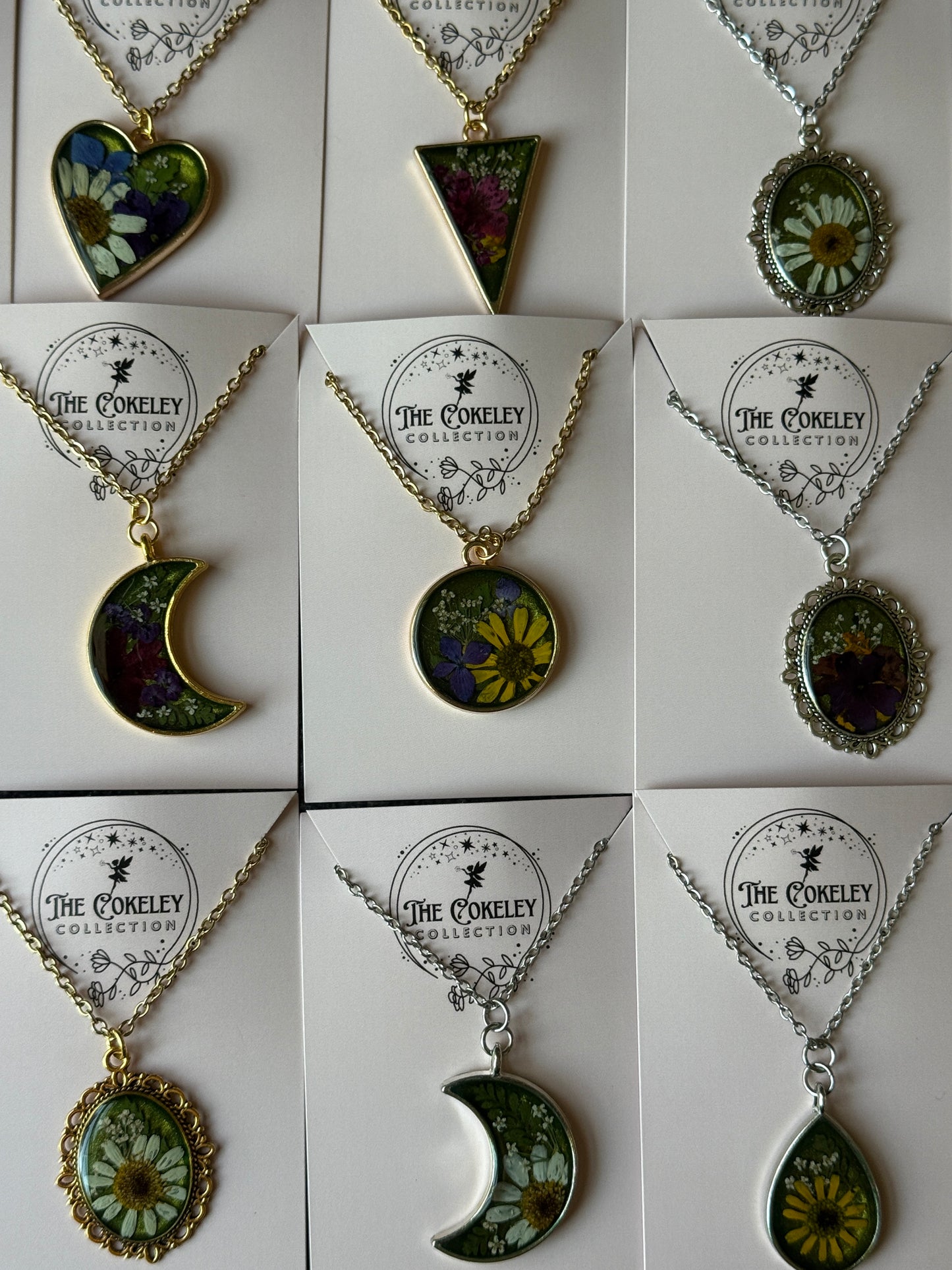 August birthday necklace reveal (peridot)