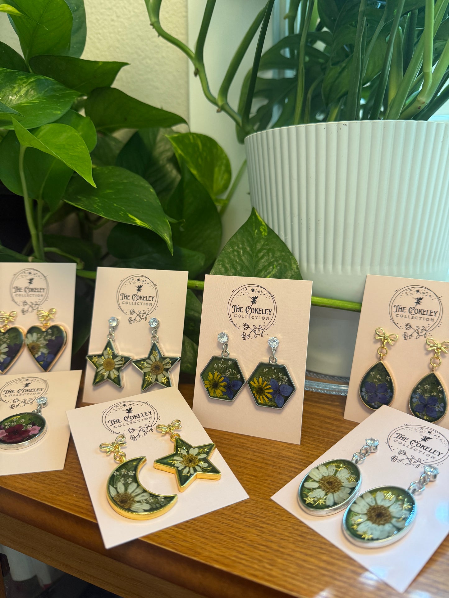 August birthday earring reveal