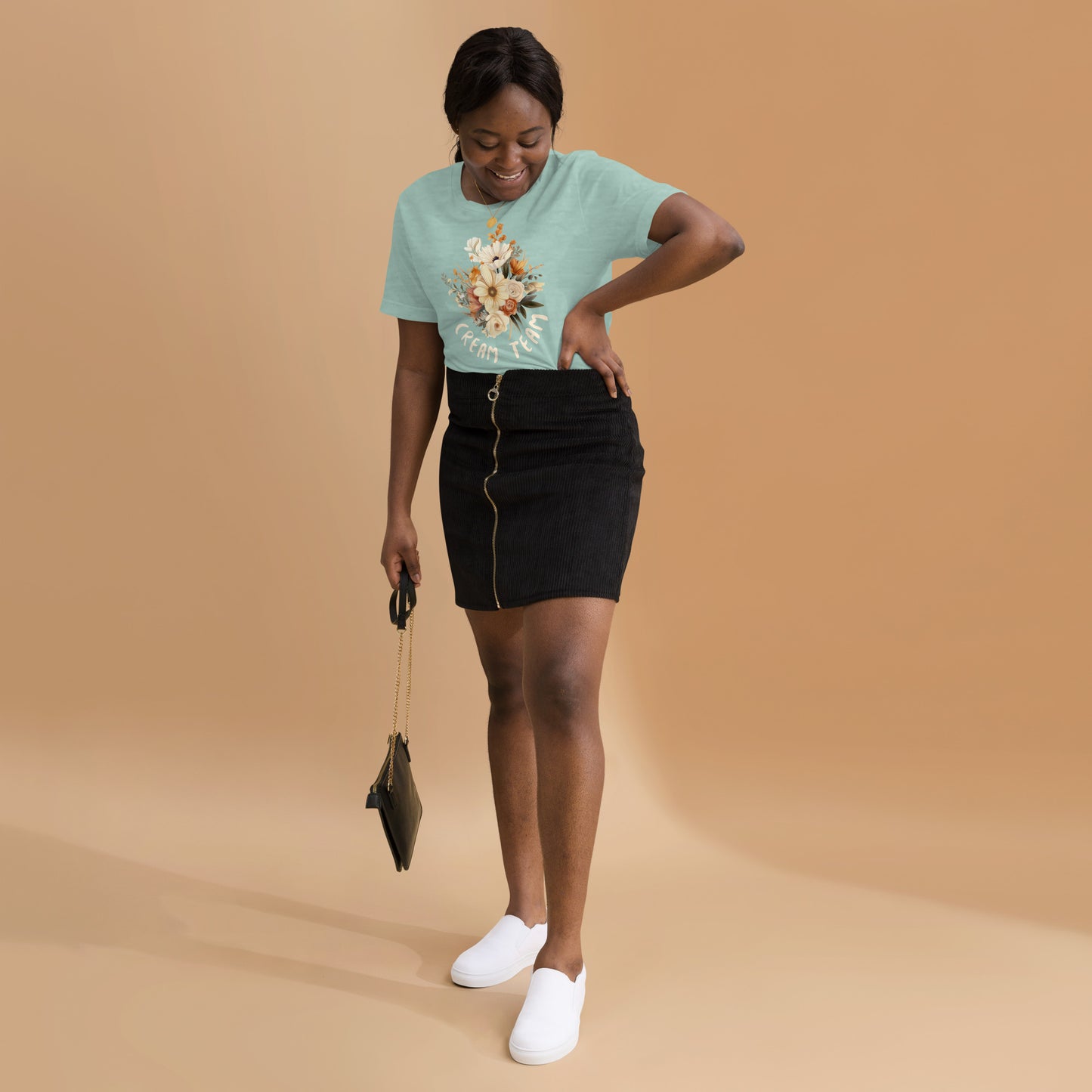 Cream Team Unisex t-shirt