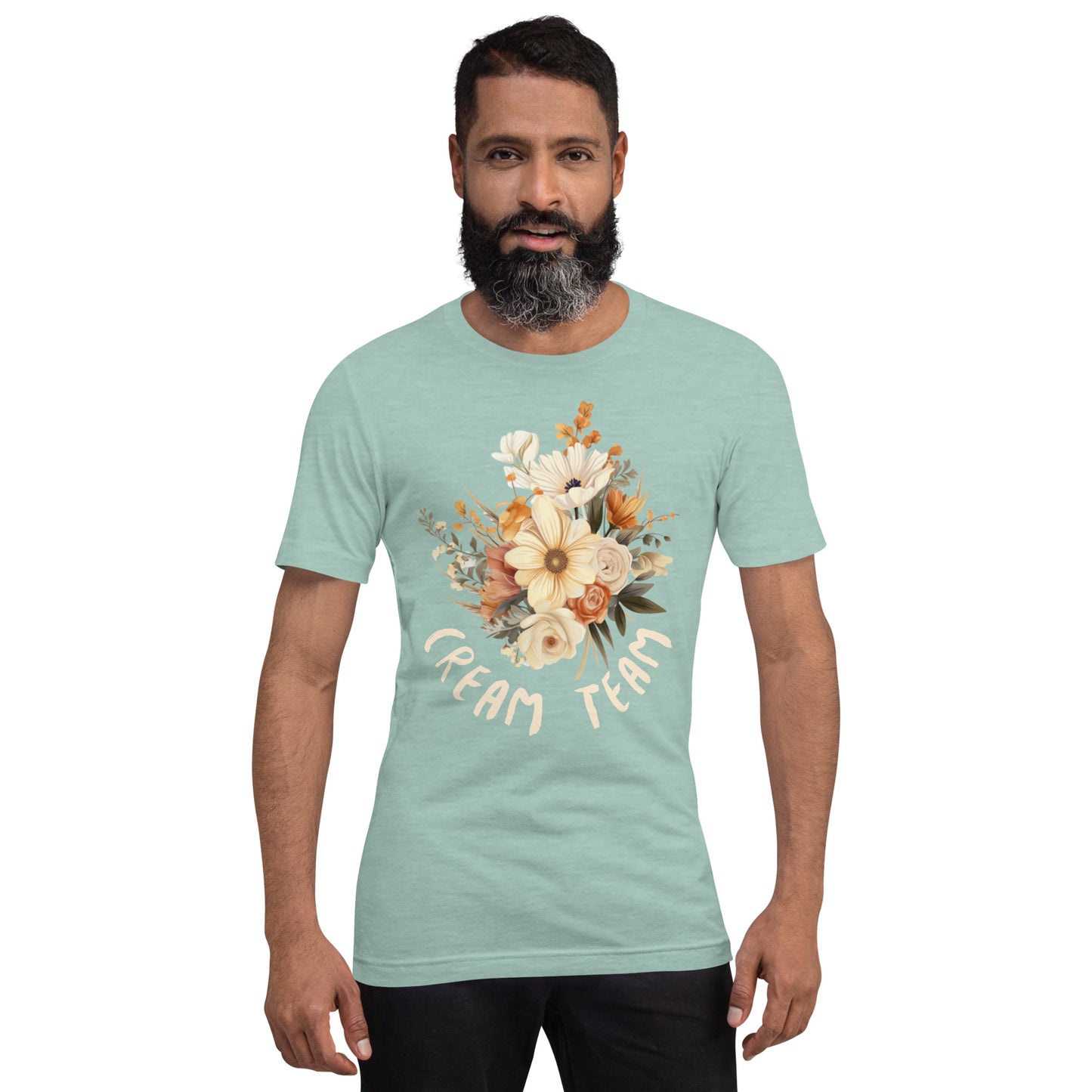 Cream Team Unisex t-shirt