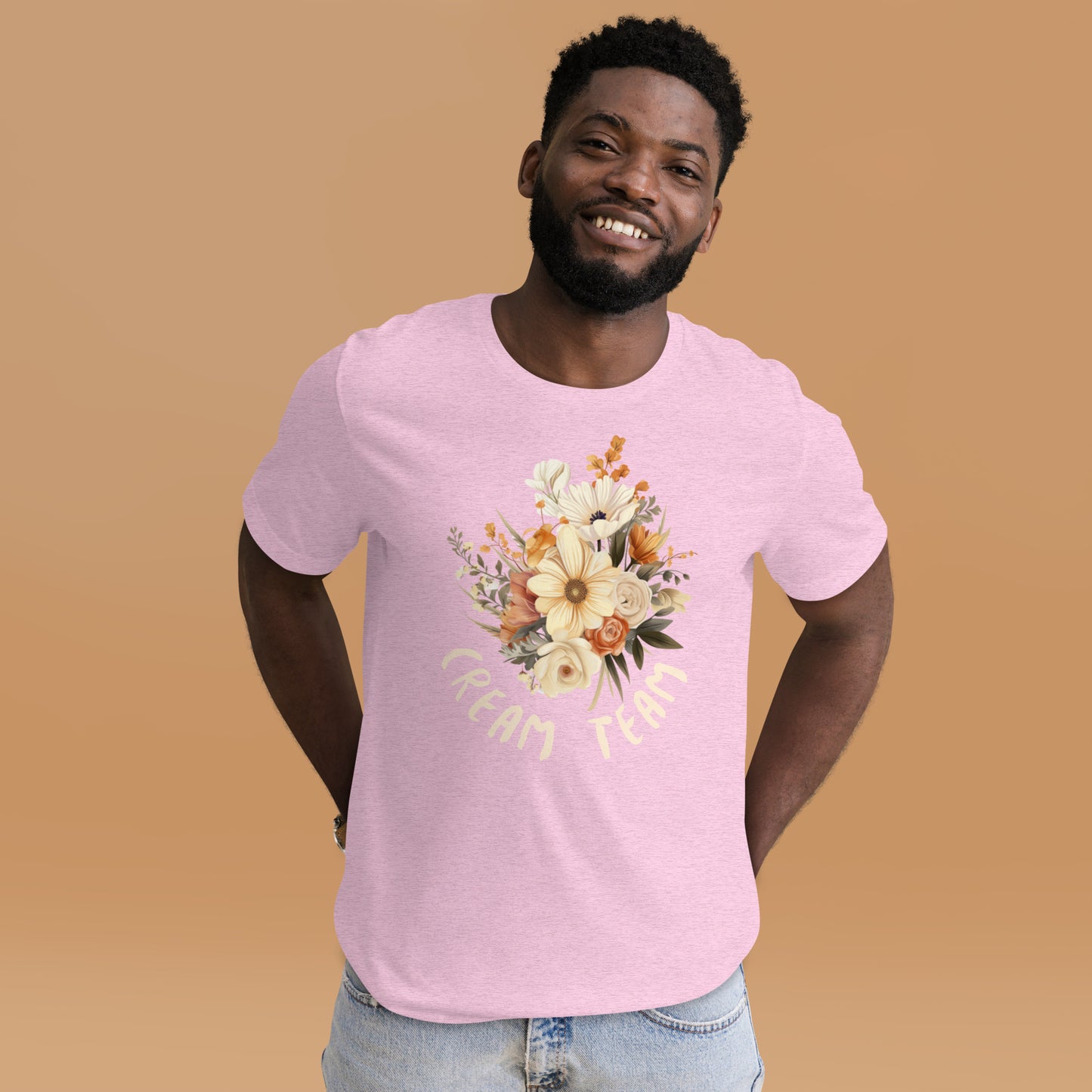 Cream Team Unisex t-shirt