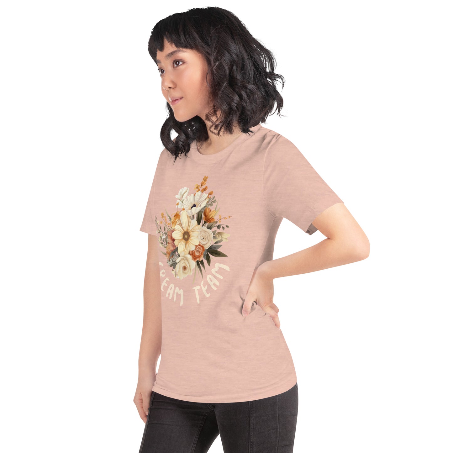 Cream Team Unisex t-shirt