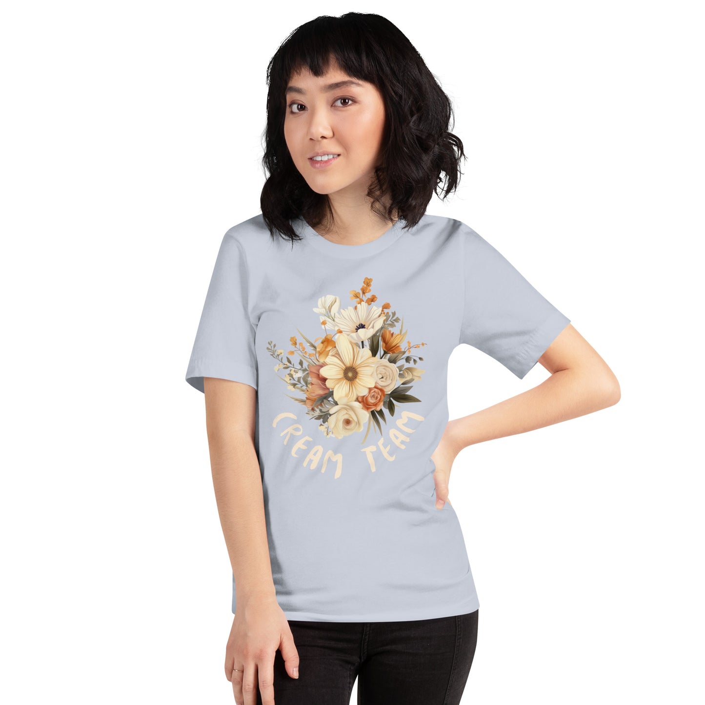 Cream Team Unisex t-shirt