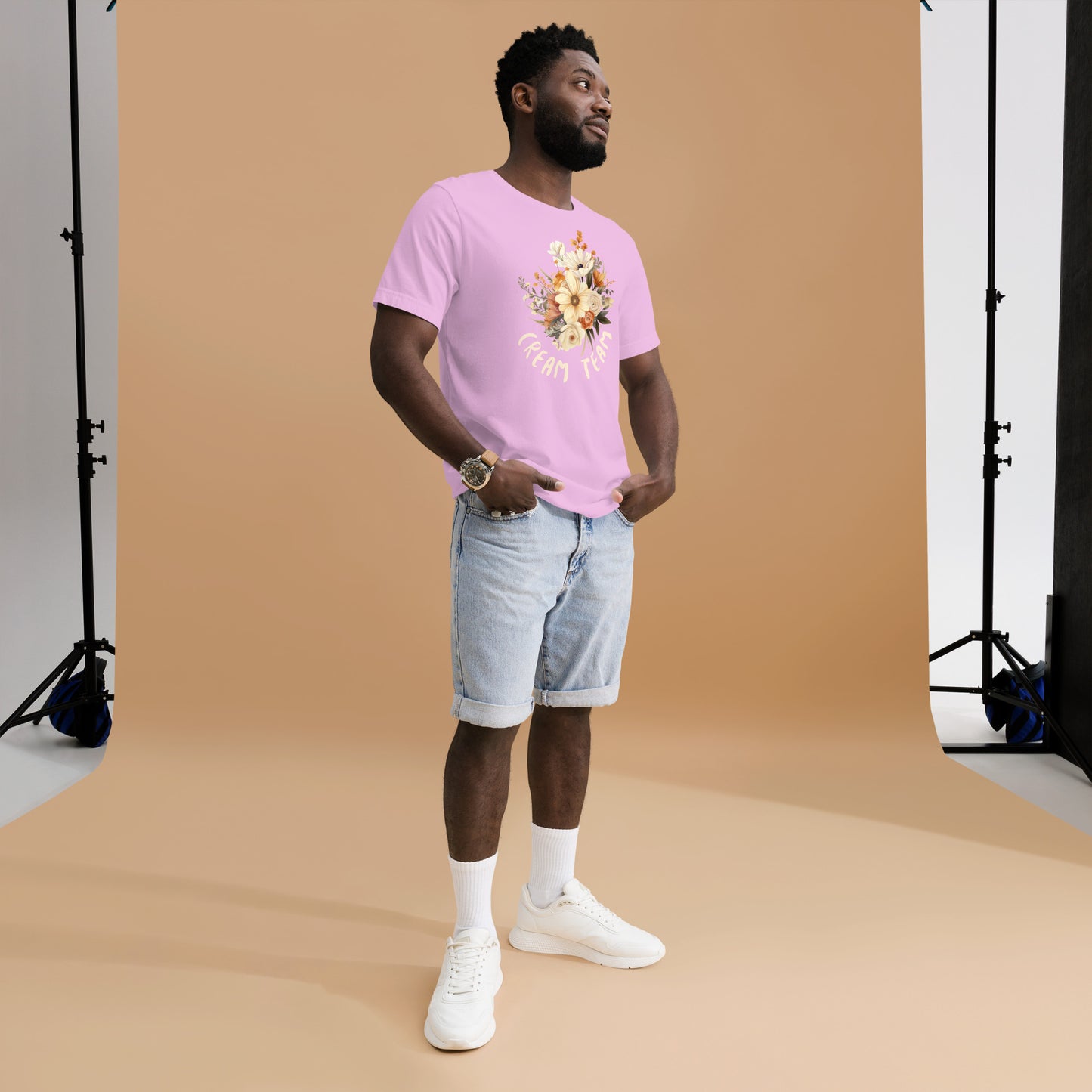Cream Team Unisex t-shirt