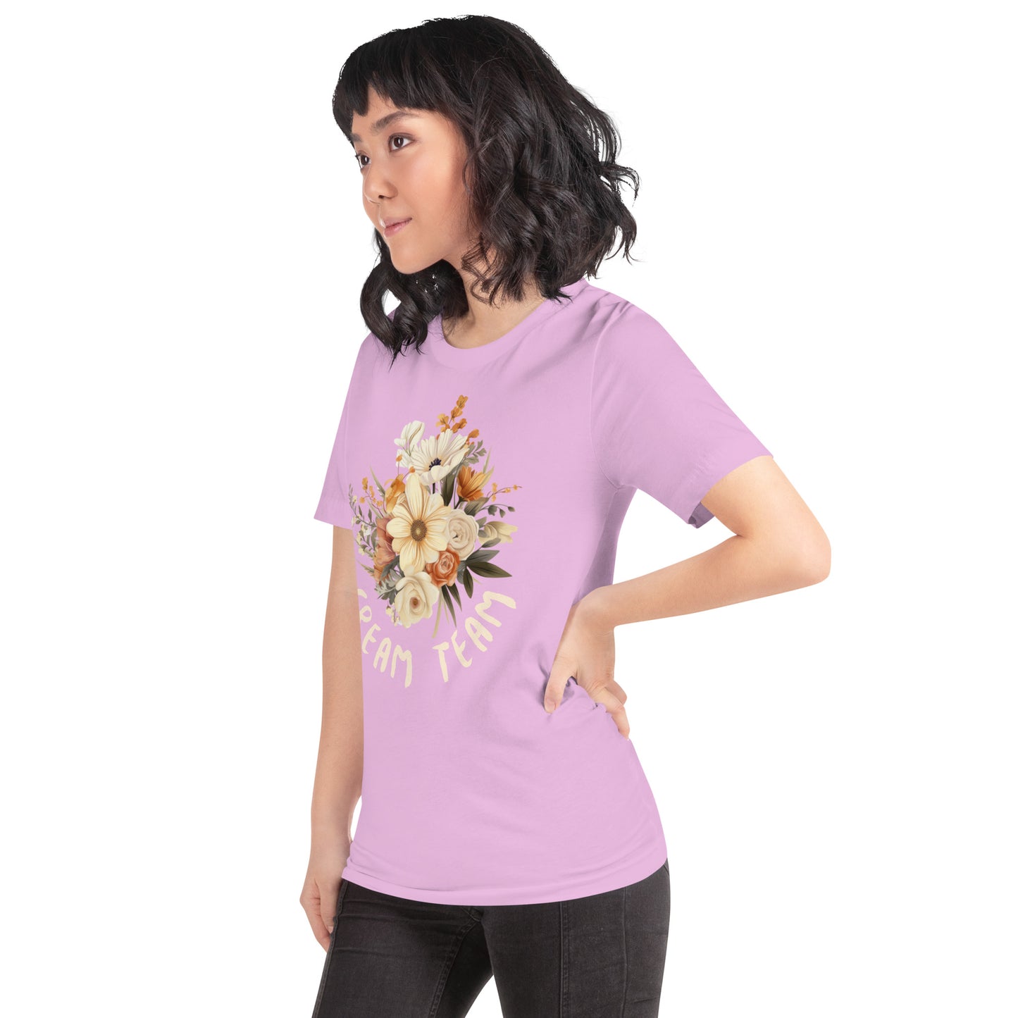 Cream Team Unisex t-shirt