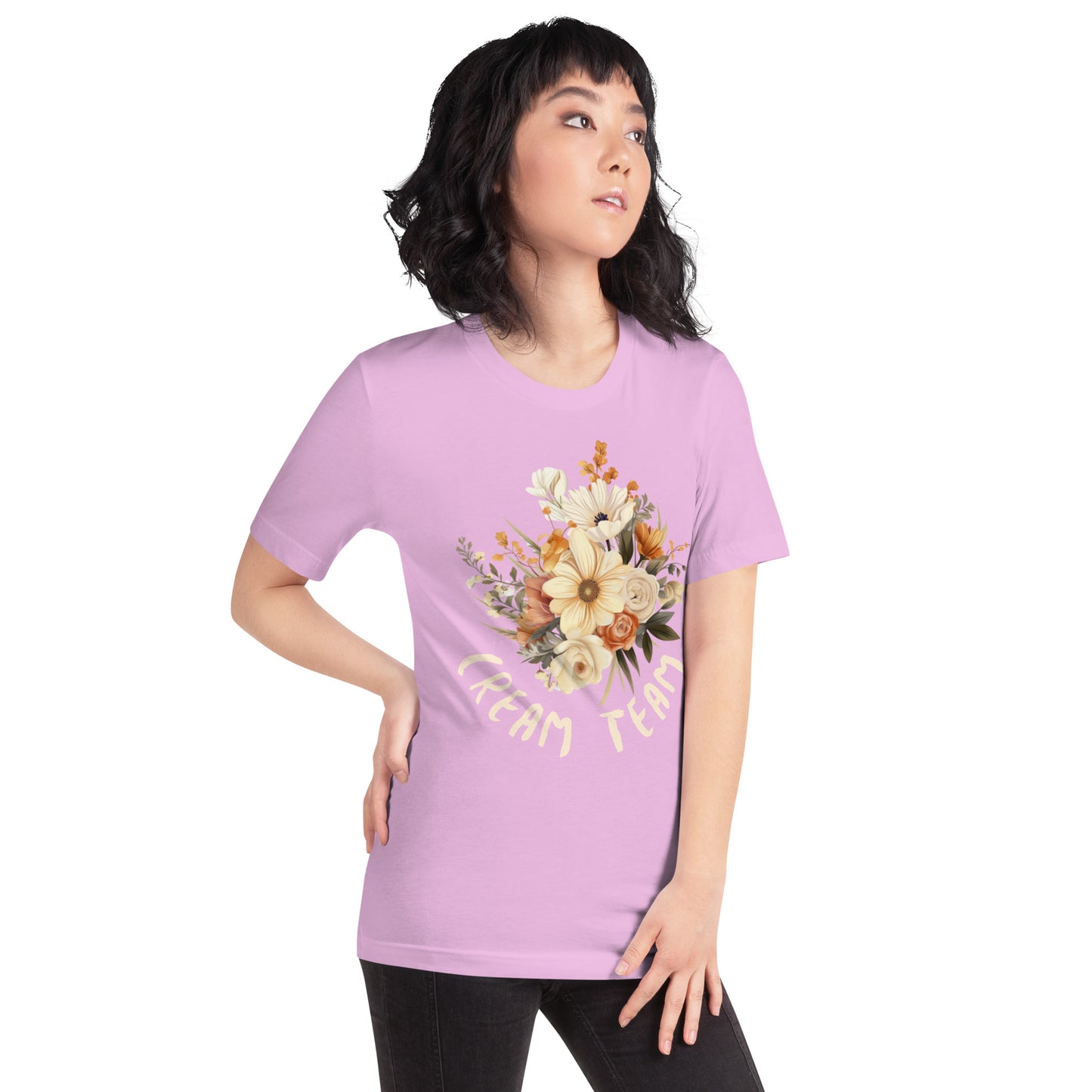 Cream Team Unisex t-shirt