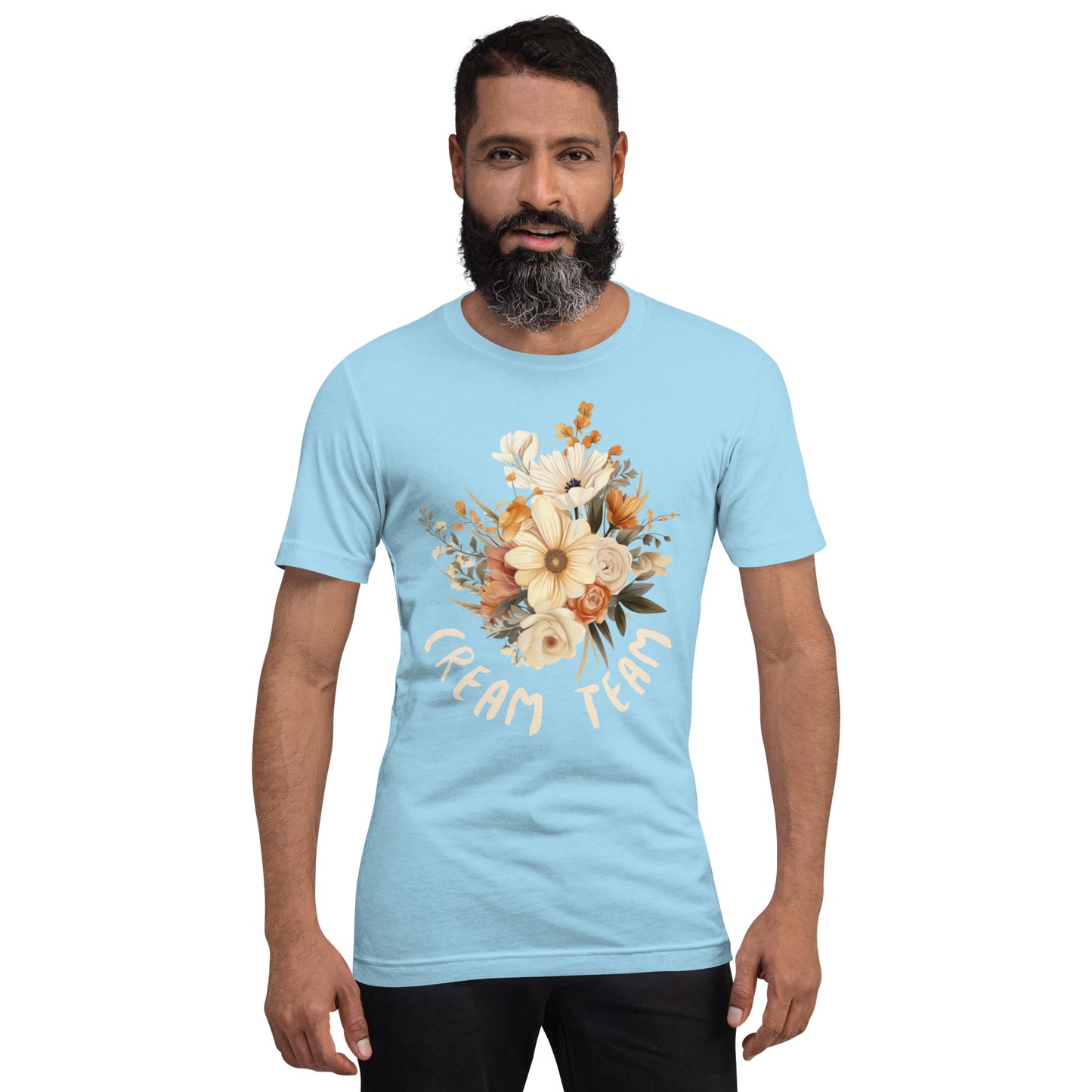 Cream Team Unisex t-shirt