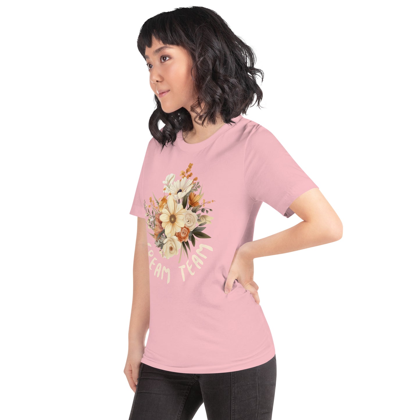 Cream Team Unisex t-shirt