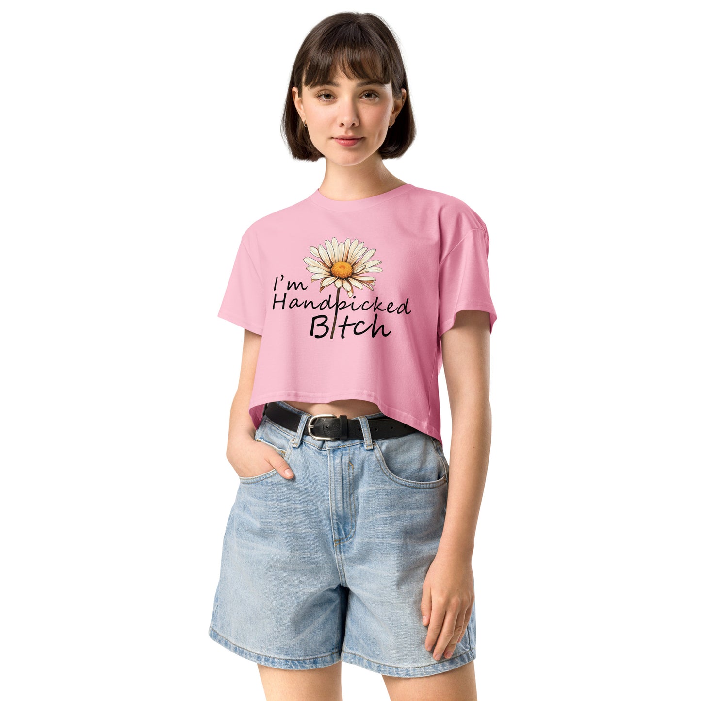 I'm Handpicked Crop Top