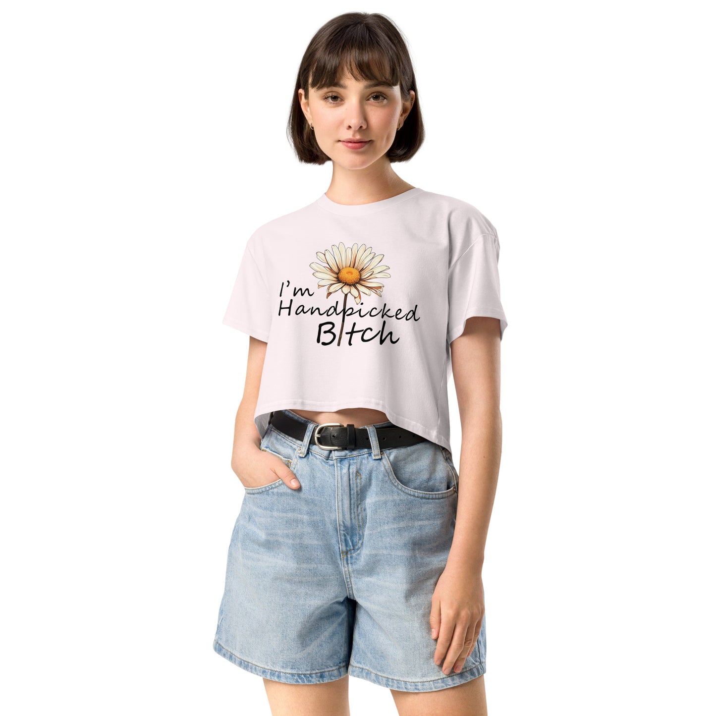 I'm Handpicked Crop Top