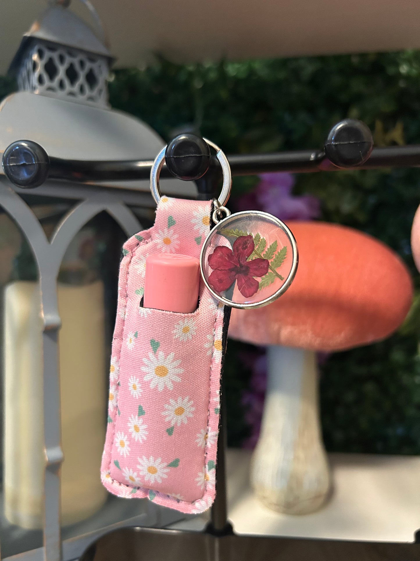 Chapstick holder keychain fizz reveal