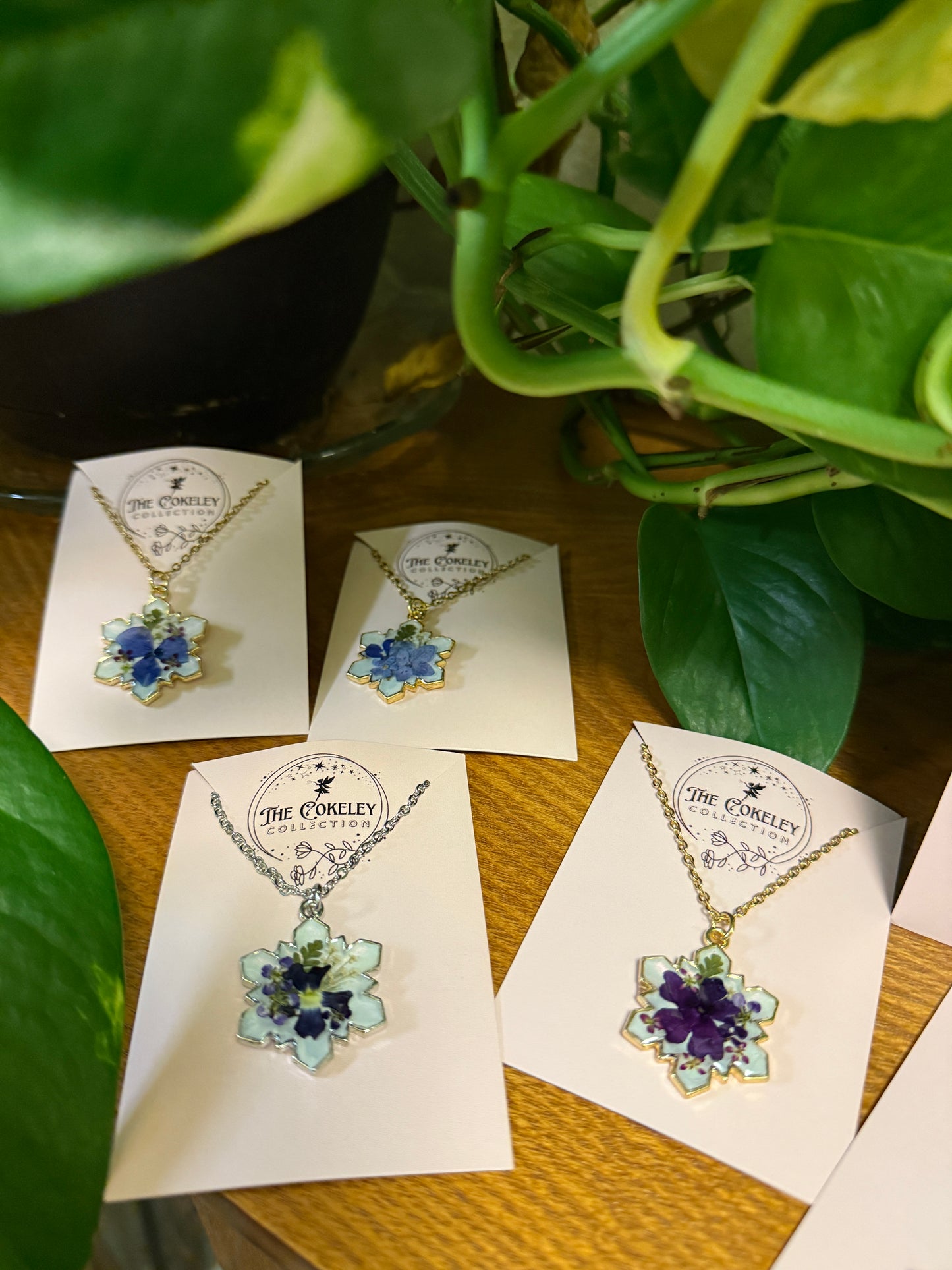 Snowflake necklace reveal