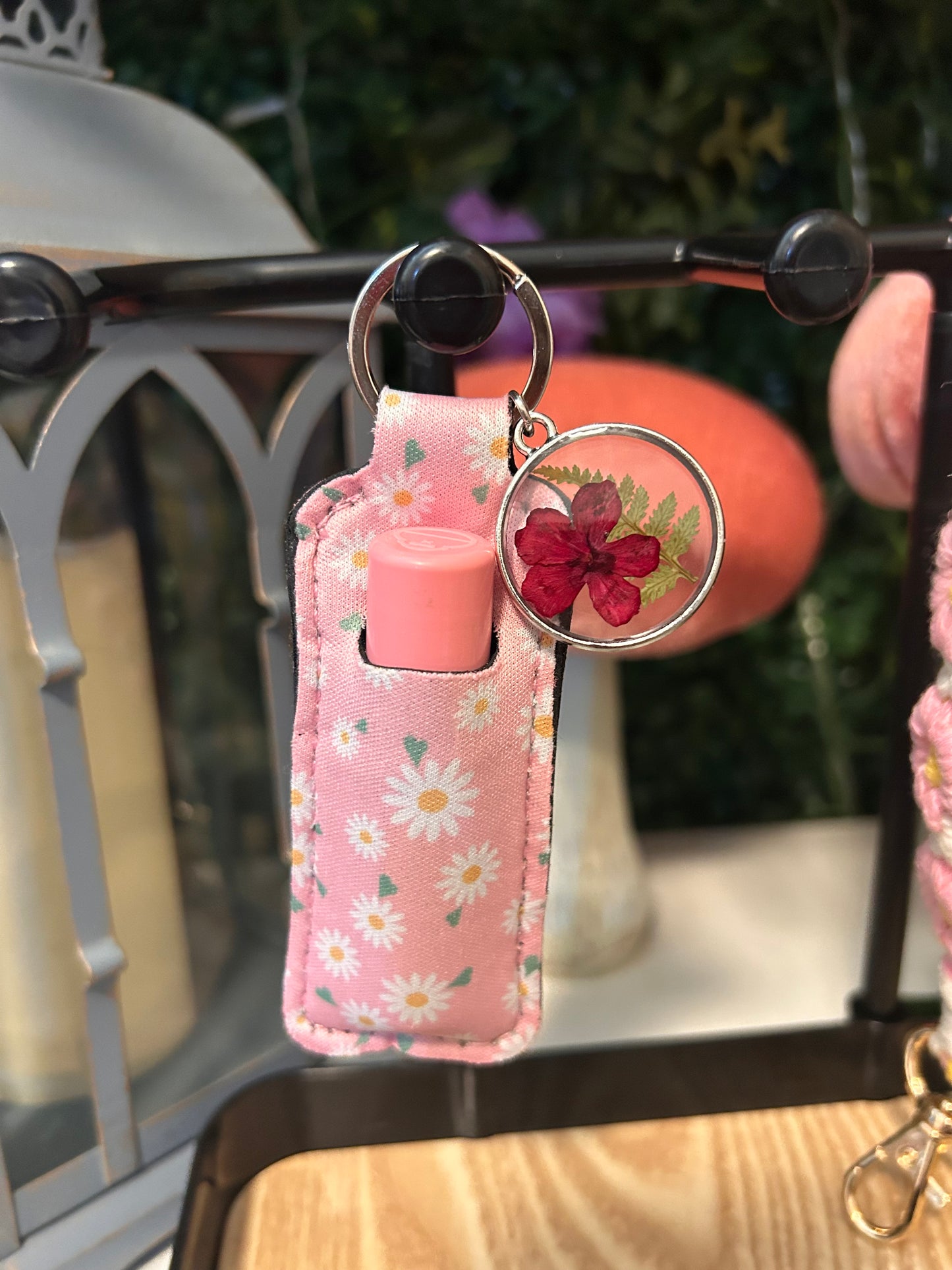 Chapstick holder keychain fizz reveal