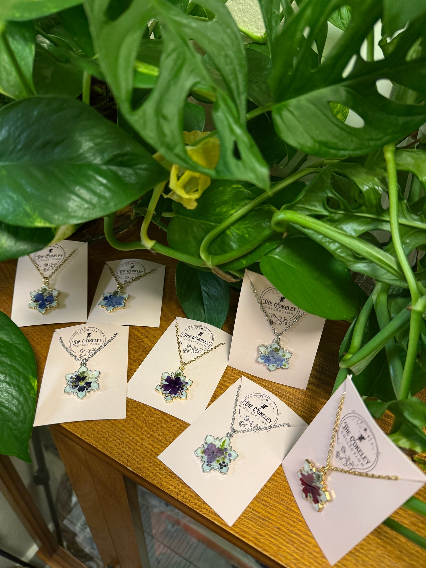 Snowflake necklace reveal