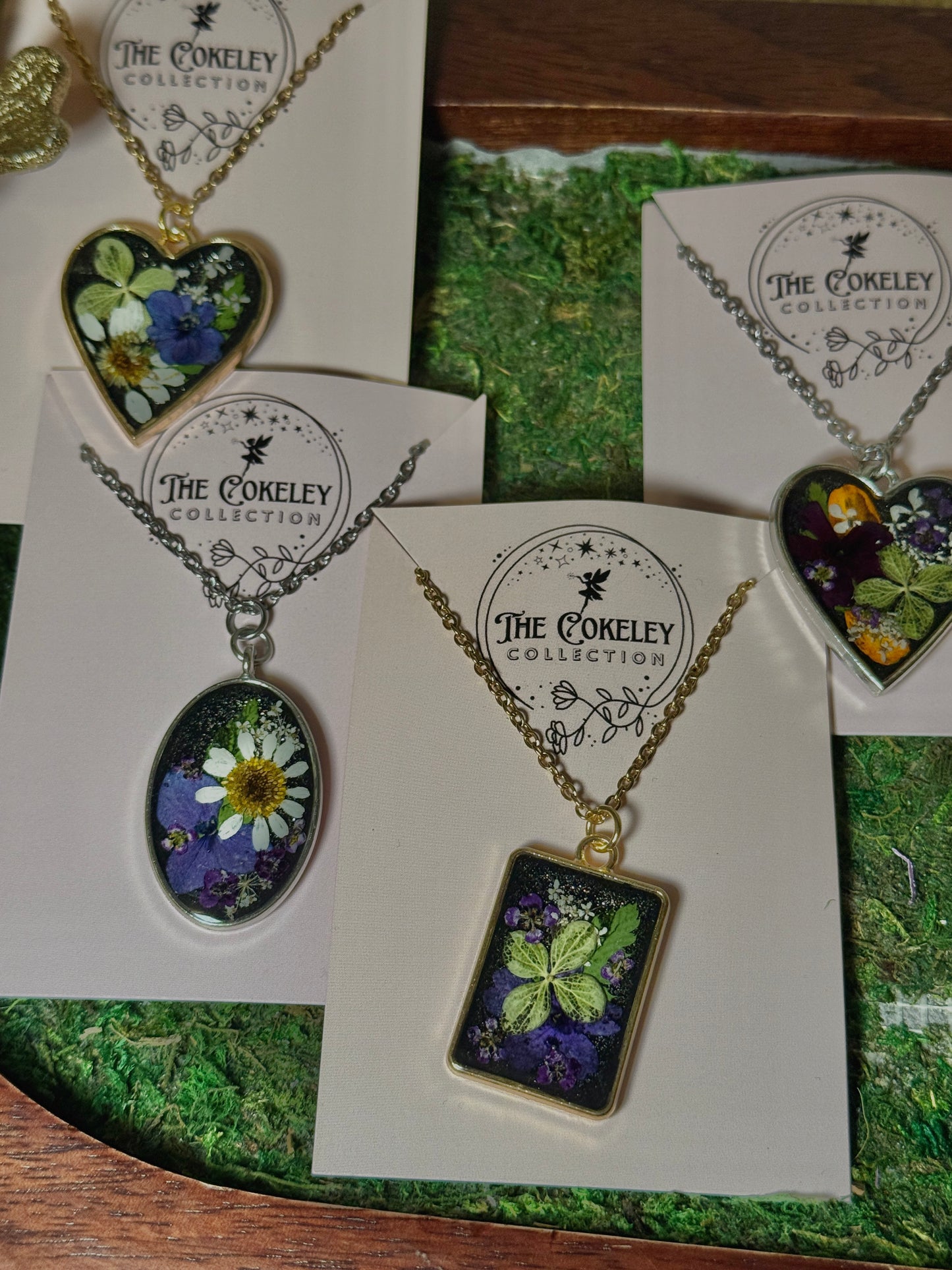 October collection necklace reveal(black glitter)