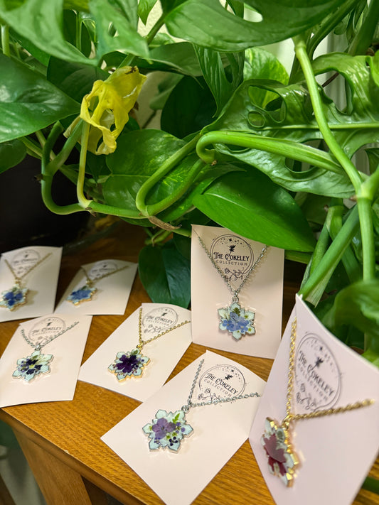 Snowflake necklace reveal