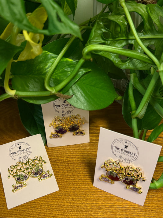 Reindeer U pick(LIVE) earrings (only 3 available)