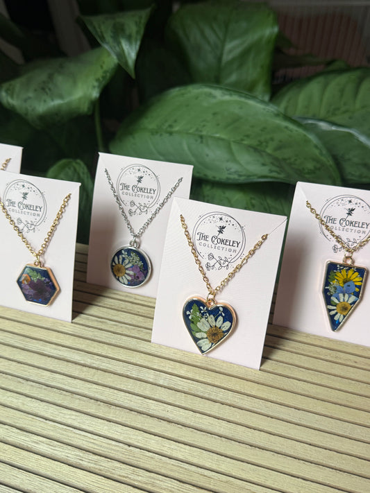 September birthday necklace reveal (sapphire)
