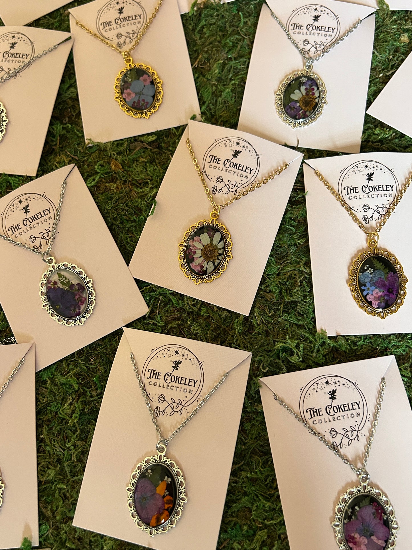 Antique frame necklace reveal