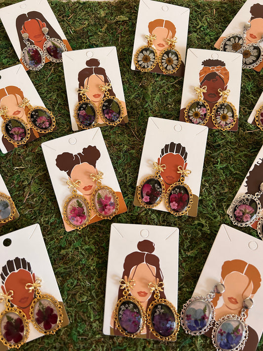 Weekly themed earring reveals
