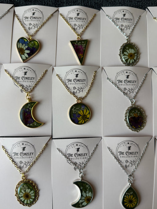 August birthday necklace reveal (peridot)