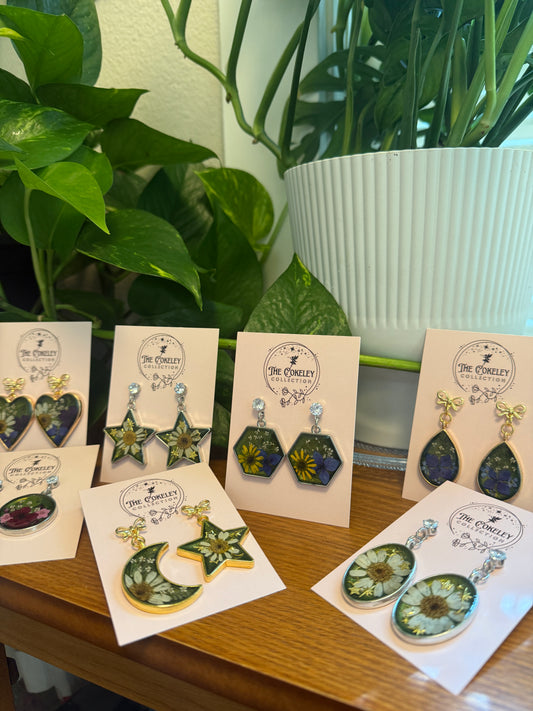 August birthday earring reveal