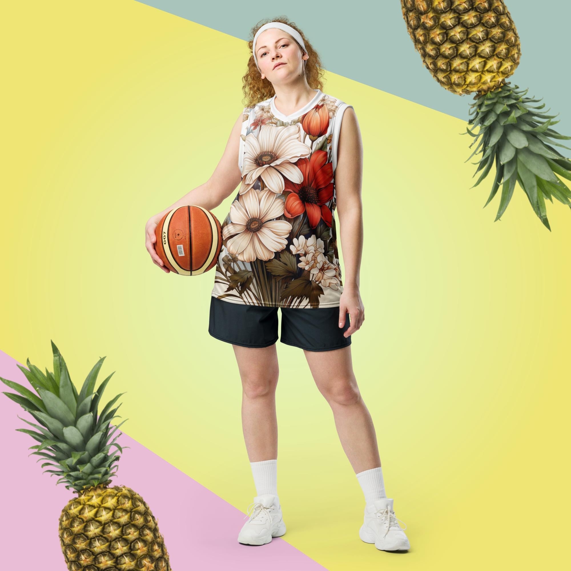 Wildflower Recycled unisex basketball jersey – The Cokeley Collection